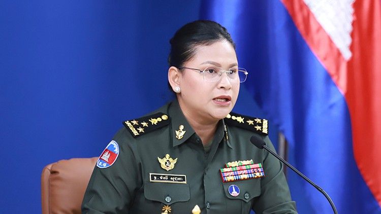 Maly Socheata: Mouthpiece for Cambodia's chemical weapons claim against  Thailand Maly Socheata: Mouthpiece for Cambodia's chemical weapons claim against  Thailand