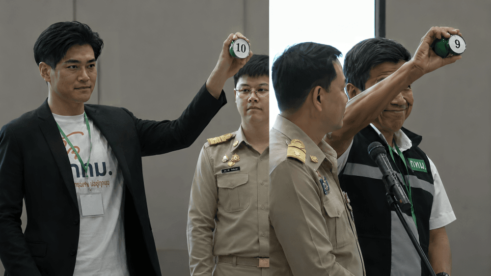 Election numbers drawn for Bangkok governor candidates